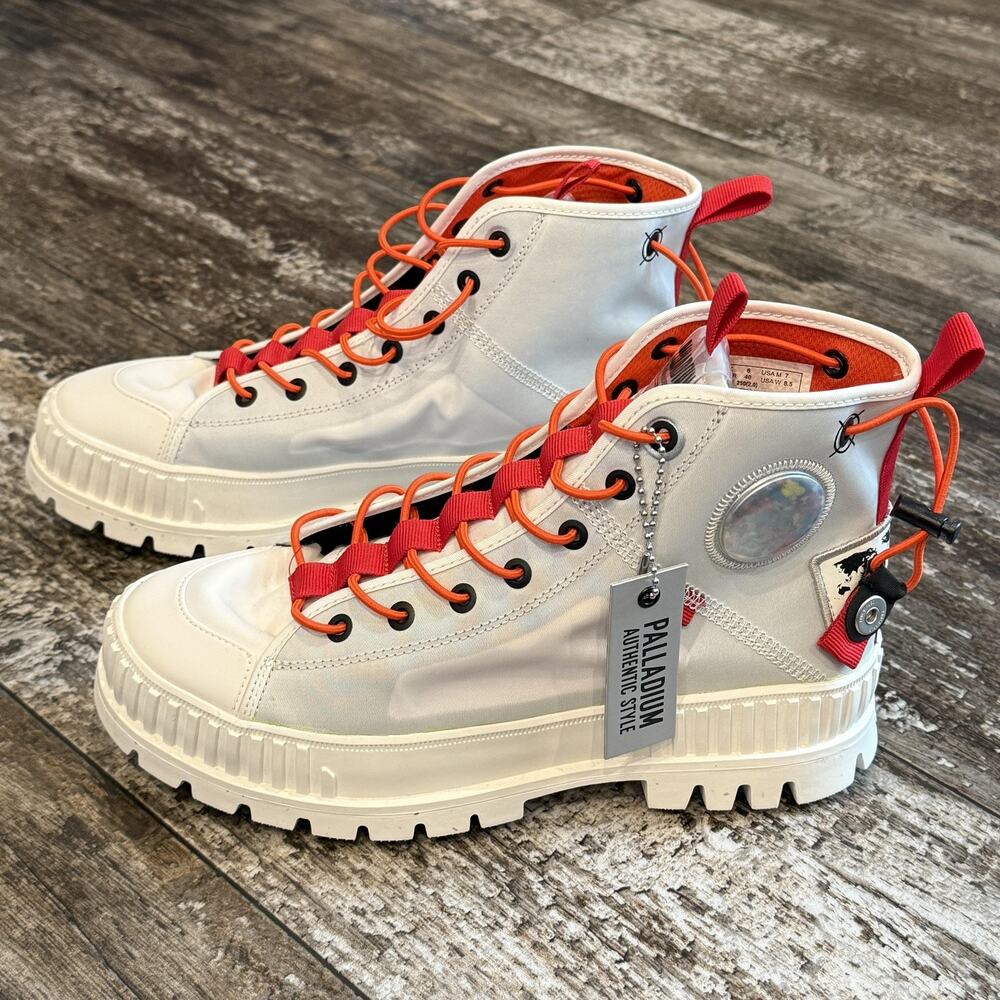 Palladium Pampa Earth Scout Boots Mens Size 7 Hiking Shoes‎ 77354-116 NEW - Picture 12 of 13